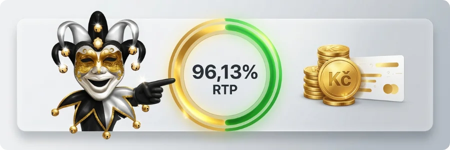 Respin Joker – RTP 96,13 % a jeho vliv na bonusy